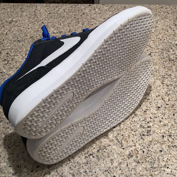 Nike SB Force 58 Black Photon Dust Sport Royal CZ2959002 Size 8.5 - Picture 8 of 11